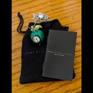 Marc by Marc Jacobs Green Apple Watch Necklace